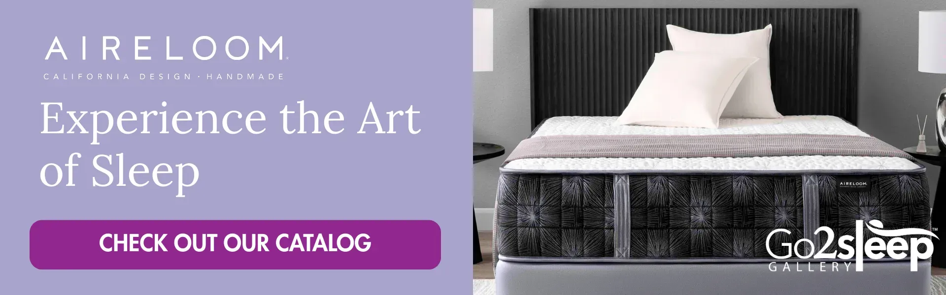 Aireloom, Experience the art of Sleep. Check Out Our Catalog at Go2sleep Gallery